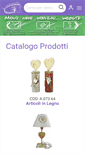 Mobile Screenshot of lazzarotto-souvenirs.it